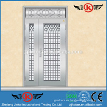 JK-SS9068 puerta de acero inoxidable parrilla de diseño de la fábrica